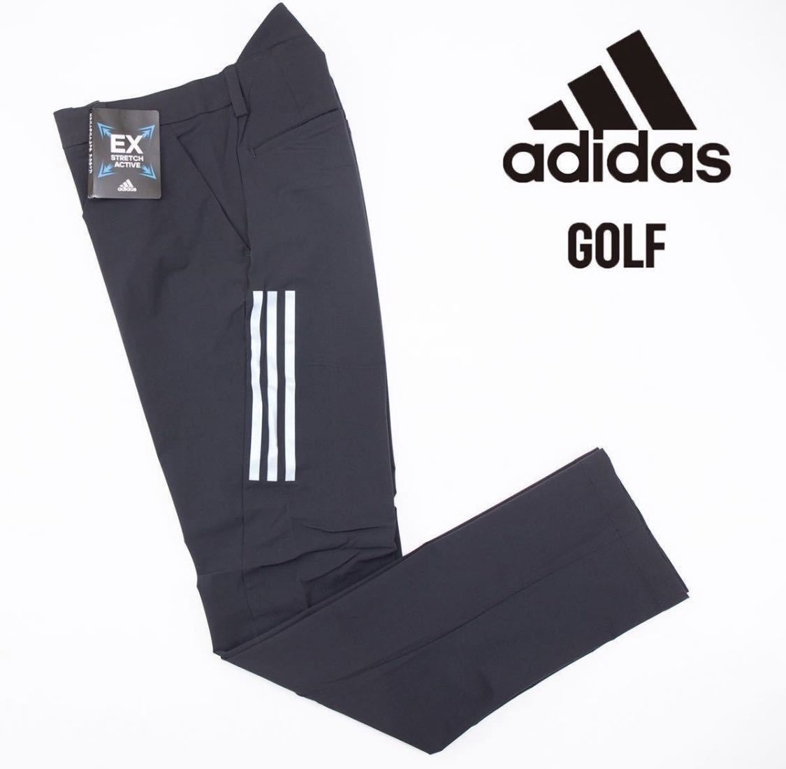 新品【ウエスト82】黒 アディダスゴルフ EX STRETCH ACTIVE パフォーマンスパンツ テーパードシルエット adidas GOLF(82cm~)|売買されたオークション情報、ヤフオク! の商品情報をアーカイブ公開 良品 アディダスゴルフ adidas GOLF メンズ サイズ76 ゴルフパンツ