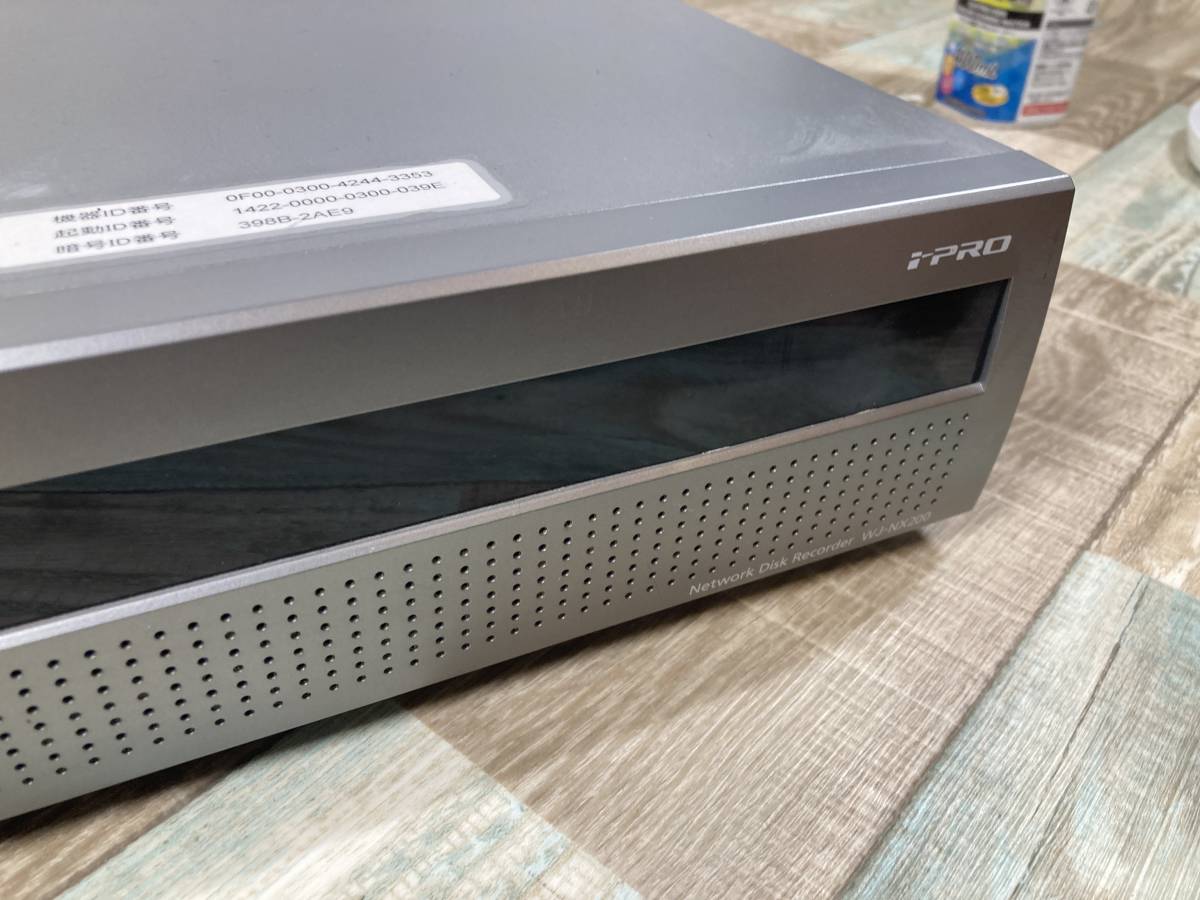 通電OK Panasonic ネットワークディスクレコーダー WJ-NX200/2 通電OK Panasonic ネットワークディスクレコーダー WJ-NX200/2
