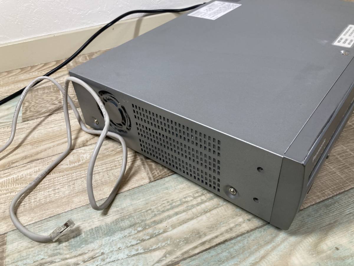 通電OK Panasonic ネットワークディスクレコーダー WJ-NX200/2 通電OK Panasonic ネットワークディスクレコーダー WJ-NX200/2