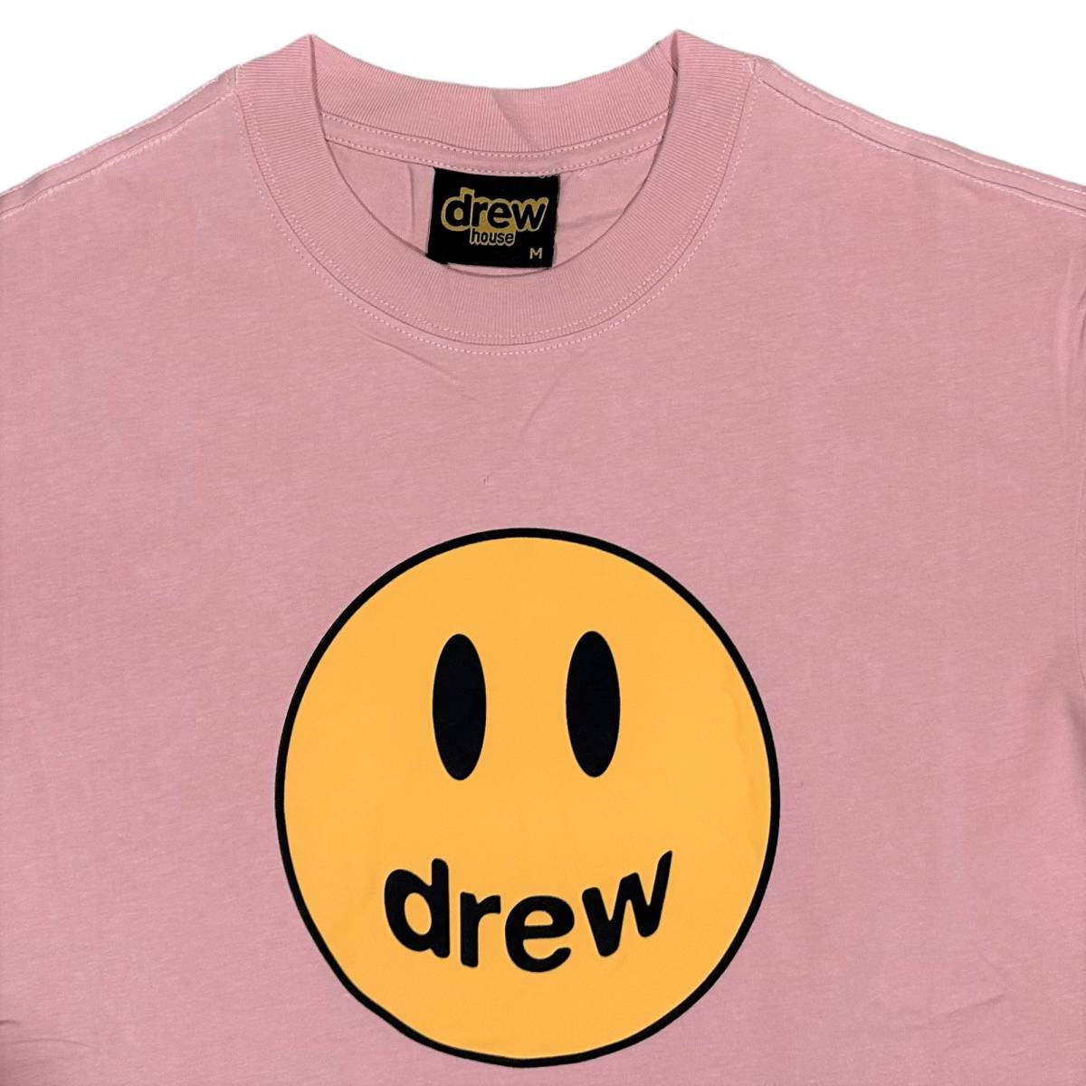 [並行輸入品] DREW HOUSE ドリューハウス MASCOT プリント 半袖 Tシャツ (ピンク) (L)