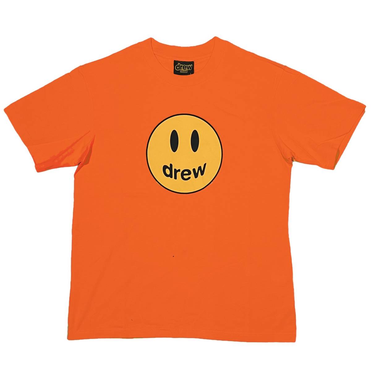 [並行輸入品] DREW HOUSE ドリューハウス MASCOT プリント 半袖 Tシャツ (オレンジ) (M)