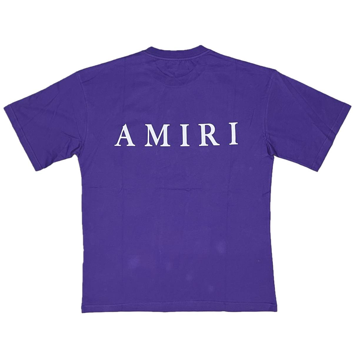 [並行輸入品] AMIRI アミリ MA CORE ロゴ 半袖 Tシャツ (パープル) (S)_画像2