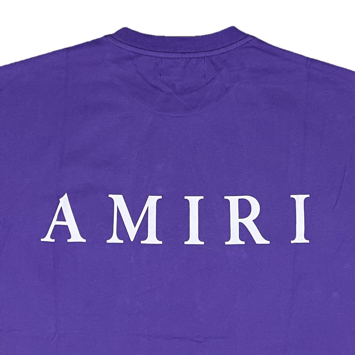 [並行輸入品] AMIRI アミリ MA CORE ロゴ 半袖 Tシャツ (パープル) (S)_画像4