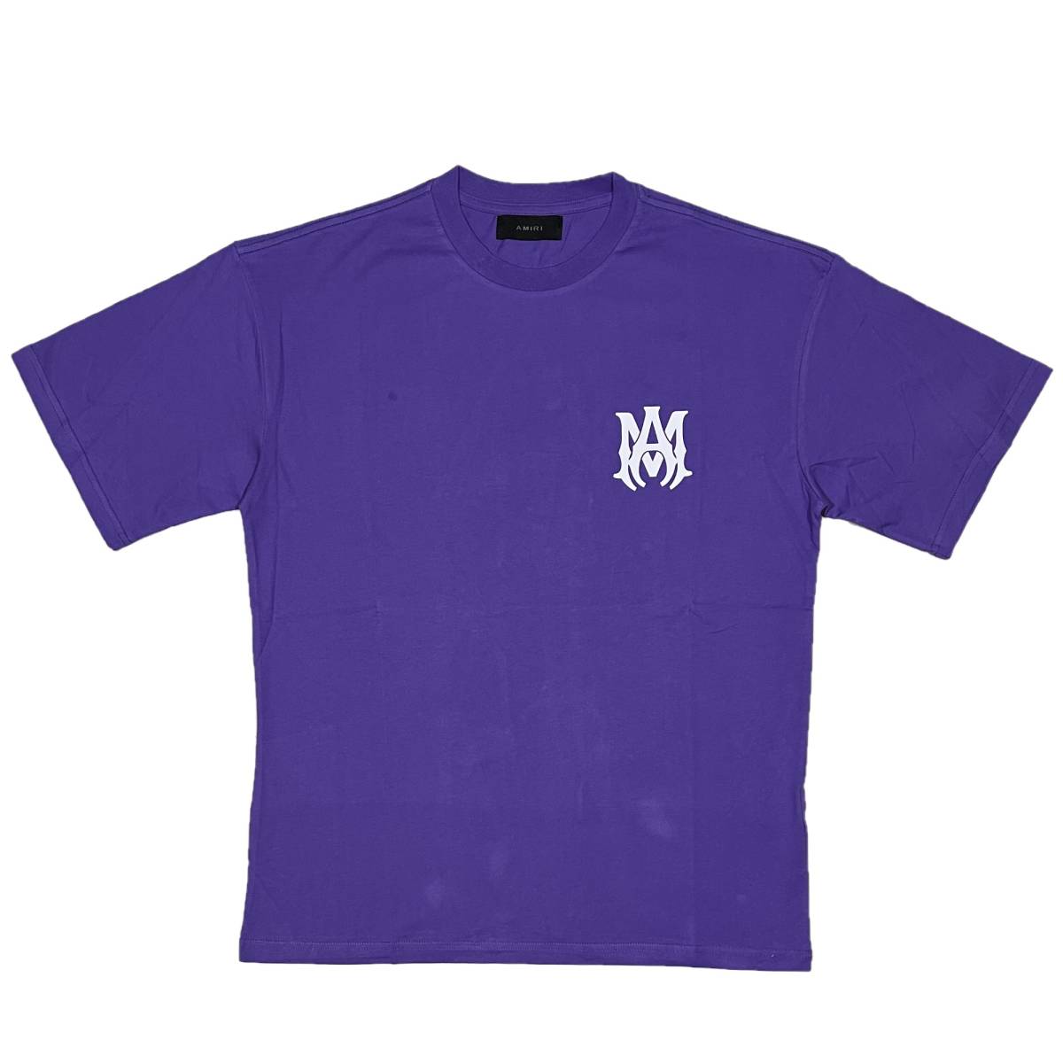 [並行輸入品] AMIRI アミリ MA CORE ロゴ 半袖 Tシャツ (パープル) (M)