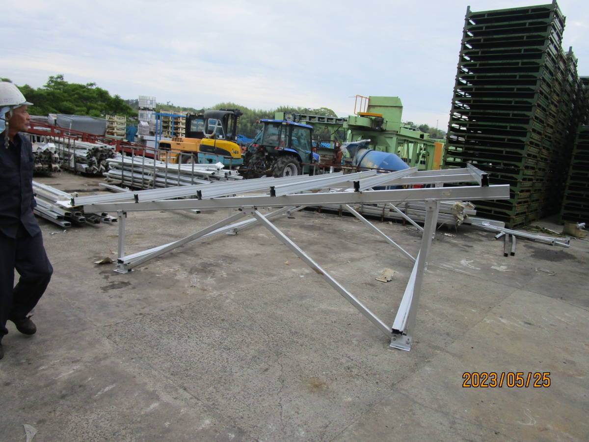 油谷 №3232 太陽光パネル 架台 アルミ製 カーポート 屋根材 母屋 油谷 №3232 太陽光パネル 架台 アルミ製 カーポート 屋根材 母屋