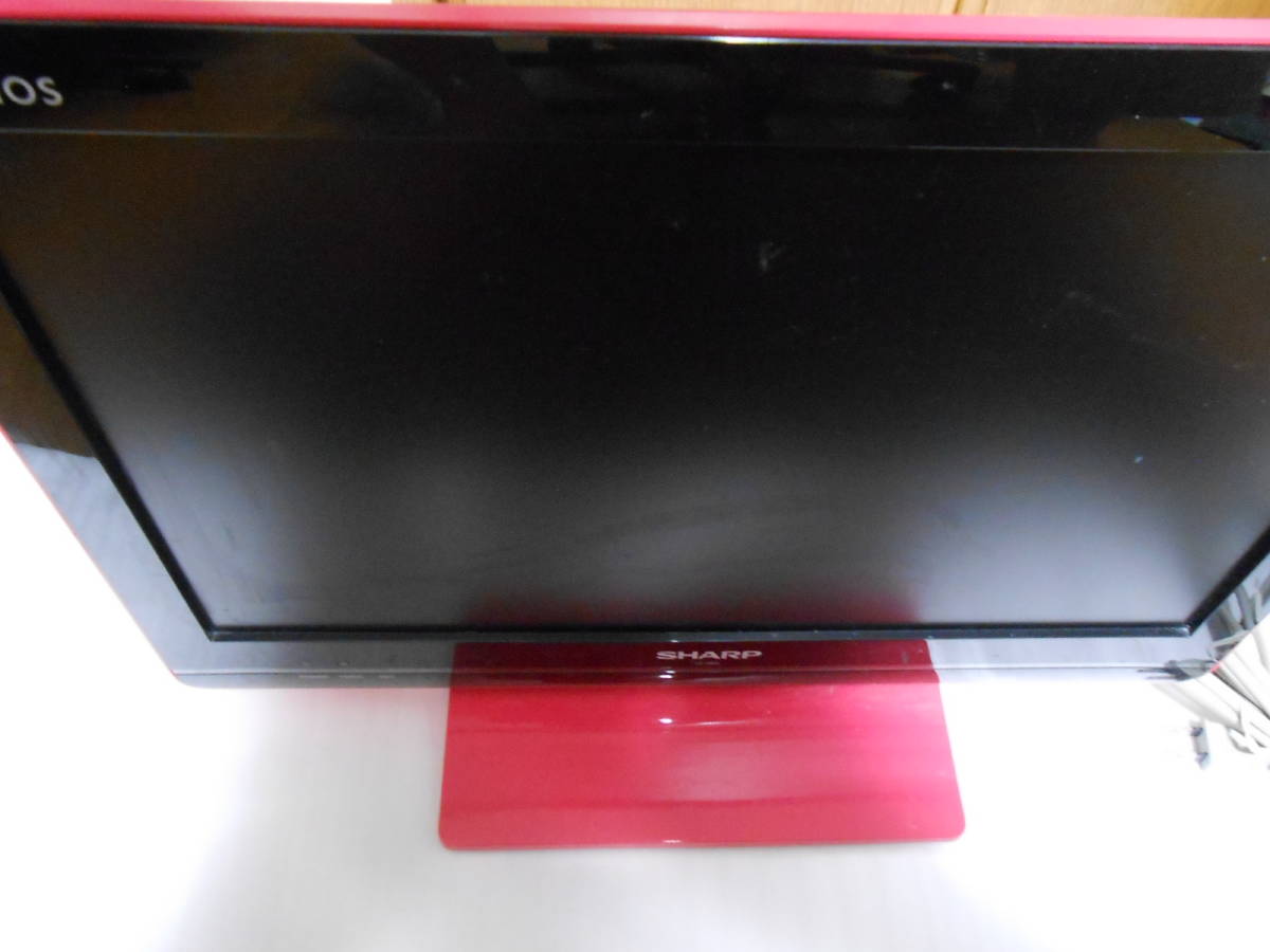 SHARP AQUOS LC-19K5 19インチ液晶テレビ 2011年製 カラー SHARP AQUOS LC-19K5 19インチ液晶テレビ 2011年製 カラー