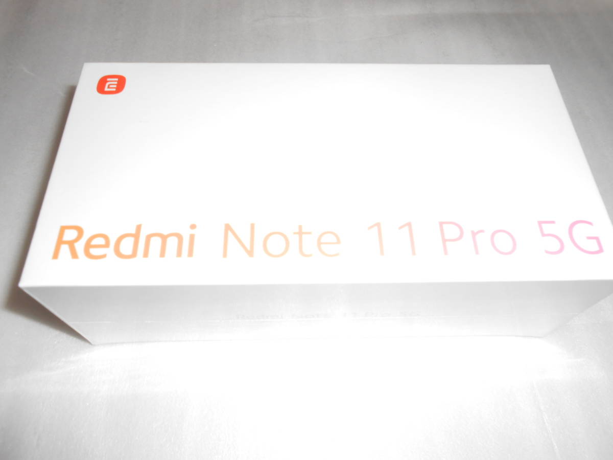 新品未使用 SIMフリー☆Xiaomi Redmi Note11 Pro 5G 日本国内版 本体