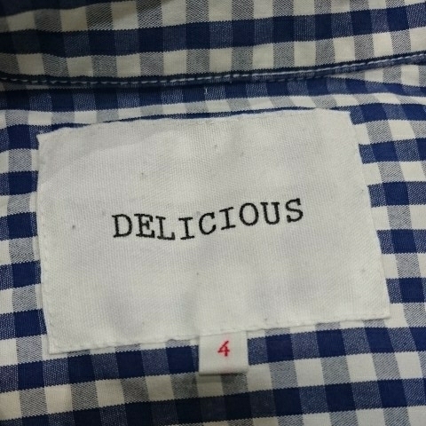 デリシャス プジョル 4 DELICIOUS ジェームスアンドコー 鎌倉 JAMES&CO 長袖シャツ チェックシャツ 