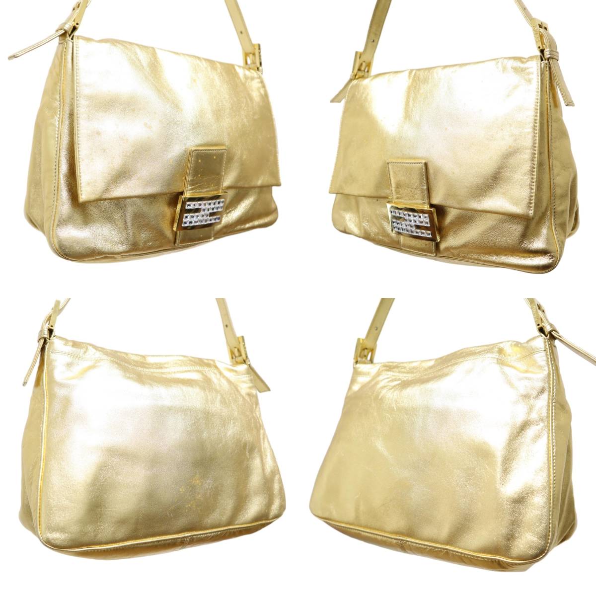 FENDI バケット バッグ レザー HB01982-
