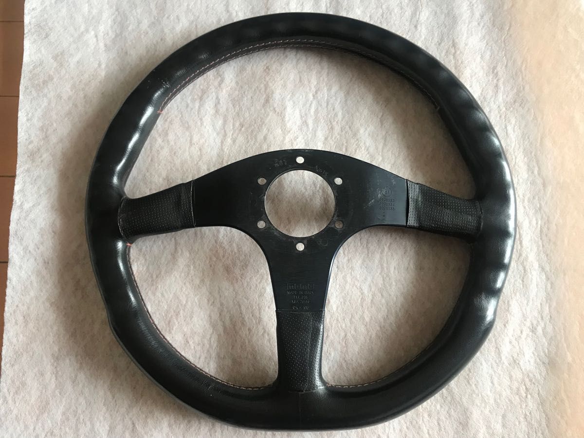 当時物 1996年製造 MOMO モモ sport スポーツ 革巻き レザー 当時物 1996年製造 MOMO モモ sport スポーツ 革巻き レザー