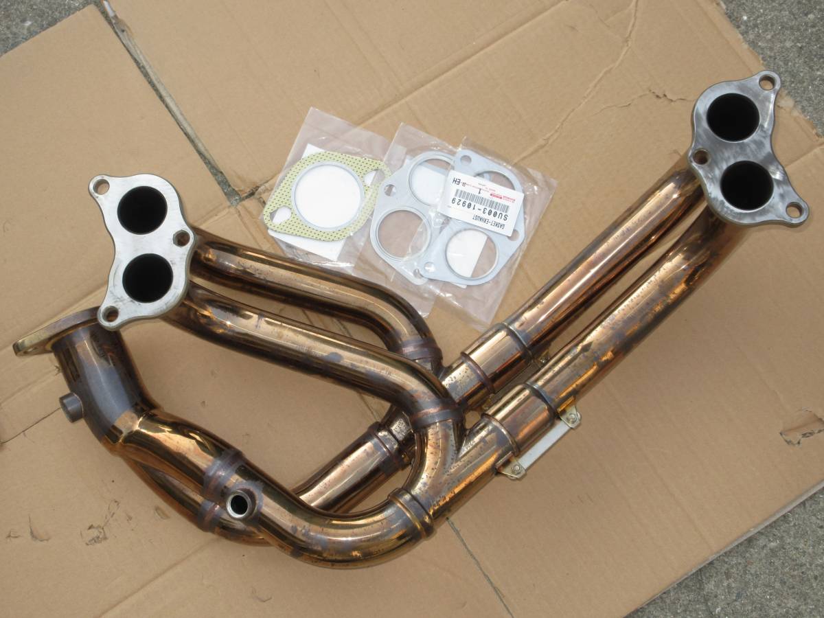 即決 最終値下げ 美品 オマケ付き 東名 等長 エキマニ brz zn6 86 zc6