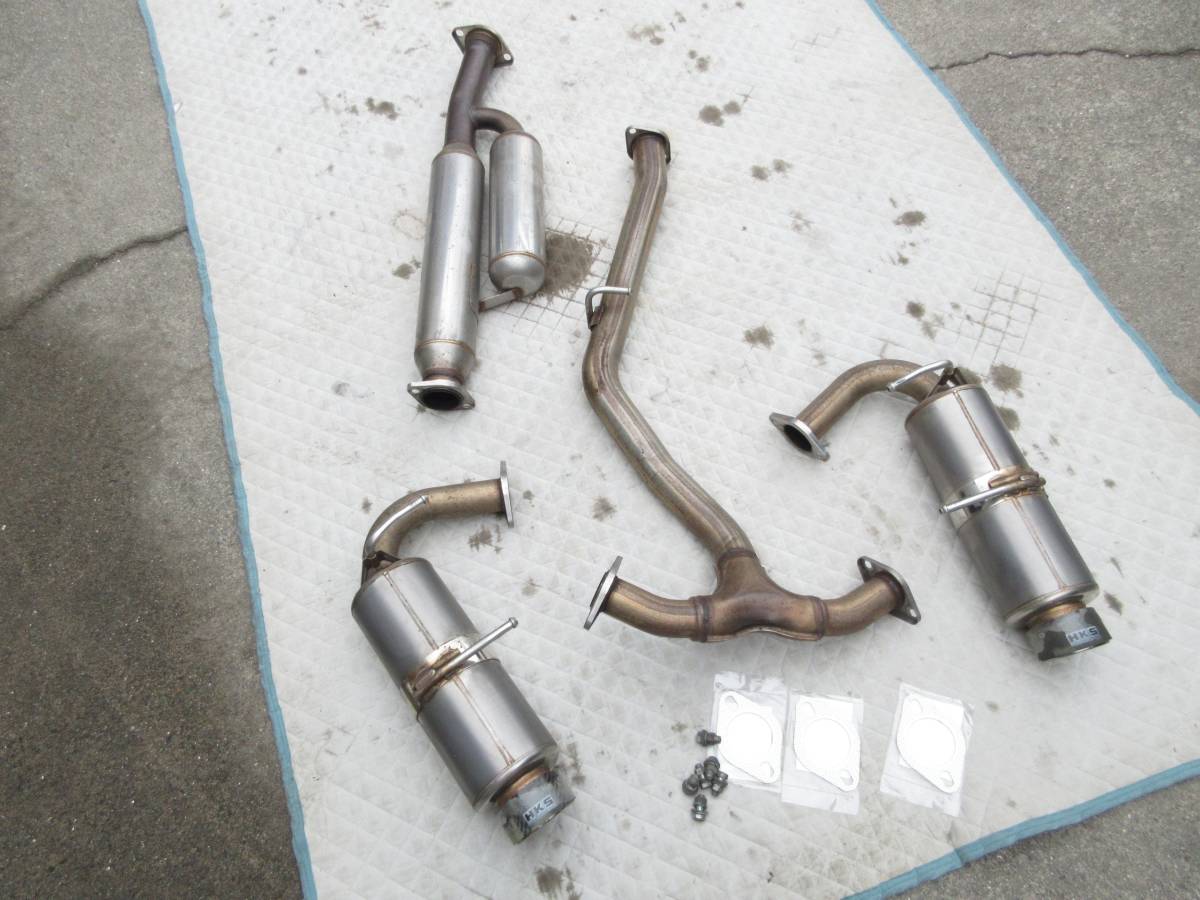 即決 最終値下げ オマケ付き ハイパワー スペックL マフラー HKS brz
