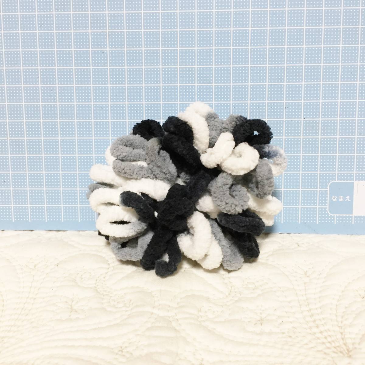 新品 もこもこ シュシュ_画像5