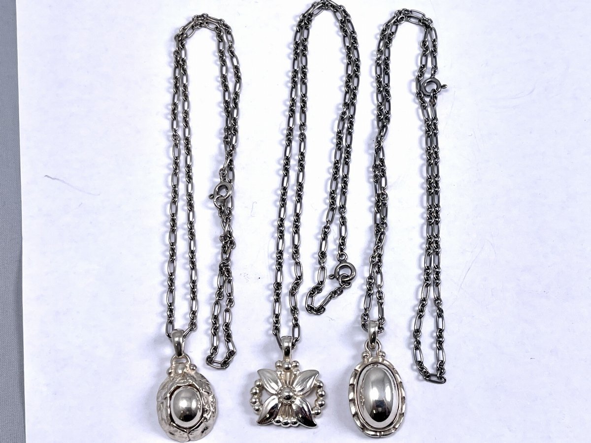 ワケあり GEORG JENSEN ジョージ・ジェンセン イヤーペンダント1996/97