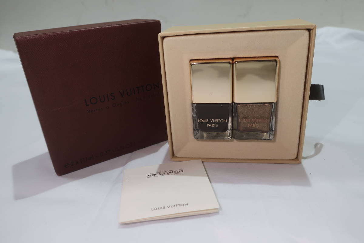 ☆☆同梱不可【S送900円】1592 最終 LOUIS VUITTON ルイヴィトン ネイル・ポリッシュ 〈ネイル エナメル〉 ゴールド/ブロンズ 11ml の画像1