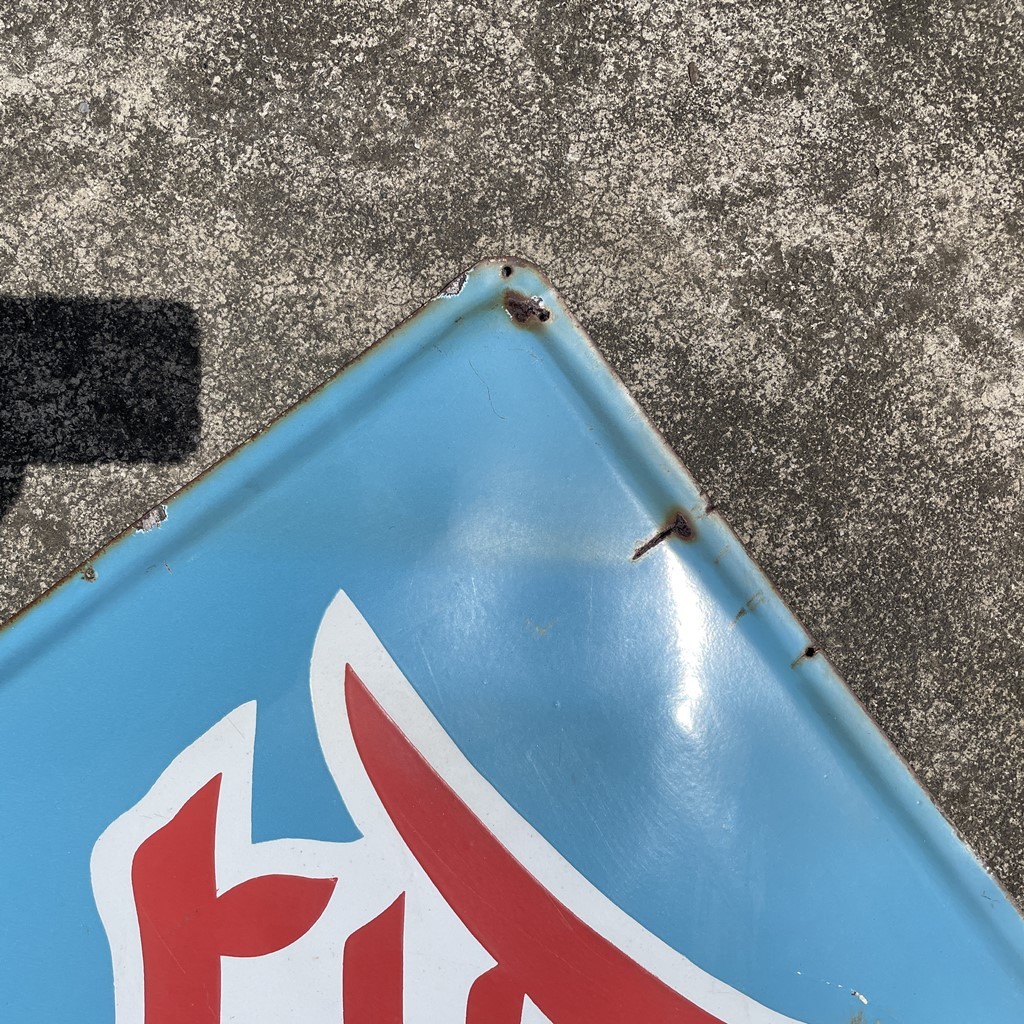 ファン必見 金鳥 かとりせんこう ホーロー看板 特大 ○縦91cm ○横