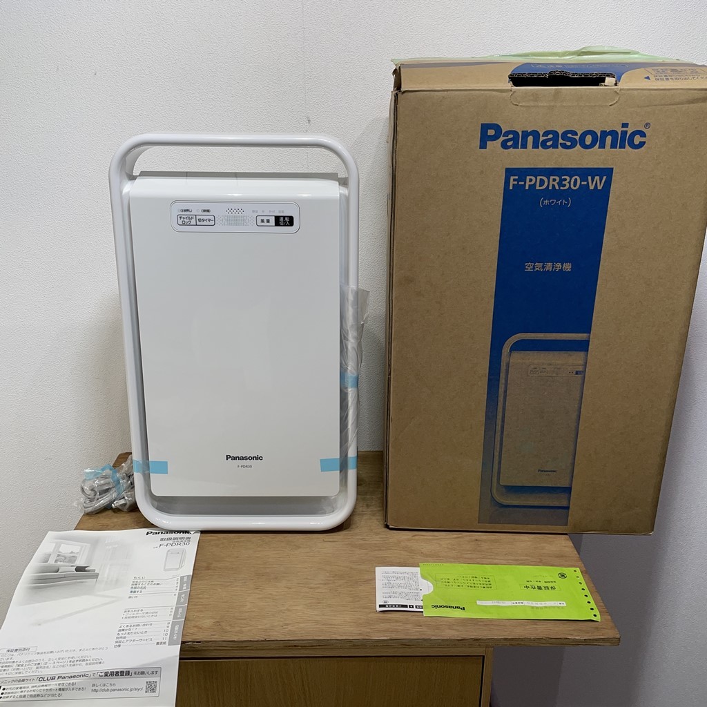 【70%OFF】 未使用 Panasonic/パナソニック 空気清浄機 F PDR3 W 2019年製 通電OK 説明書付き 白/ホワイト デッドストック X346 工事用材料 【70%OFF】 未使用 Panasonic/パナソニック 空気清浄機 F PDR3 W 2019年製 通電OK 説明書付き 白/ホワイト デッドストック X346 工事用材料