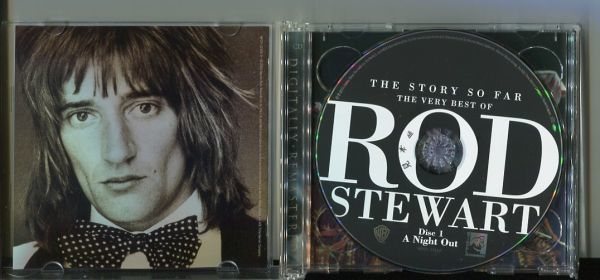 #4550 中古CD ROD STEWART ロッド・スチュワート THE VERY BEST OF ザ・パーフェクト・コレクション 見本盤 2枚組_画像2