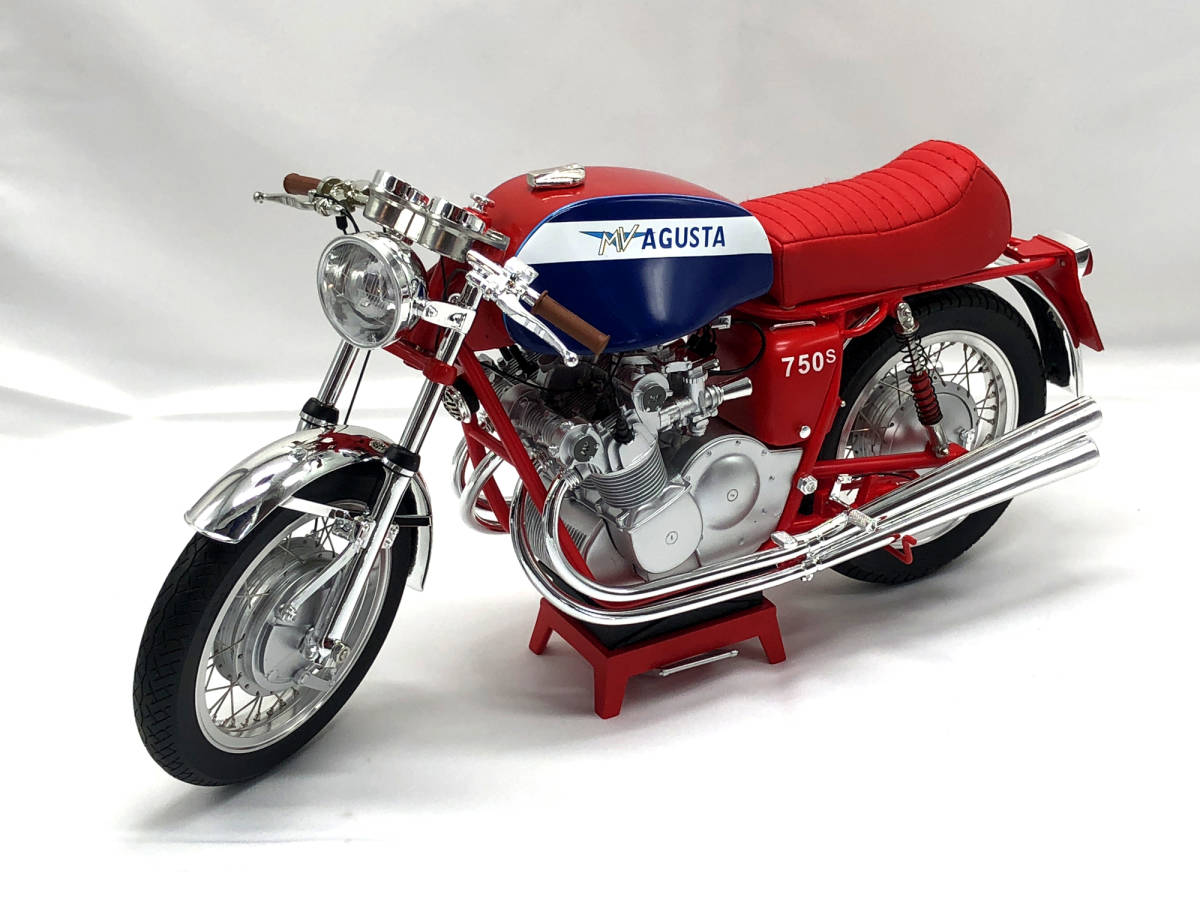 Vintage Motor Brands 1/6 MV アグスタ 750S 1972 (レッド/ブルー)