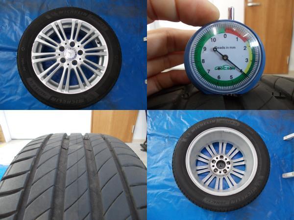 ★中古★DBA-169032 ベンツAクラス A180 ★■195/55R16 87H■タイヤ、純正アルミホイール2本SET_画像3