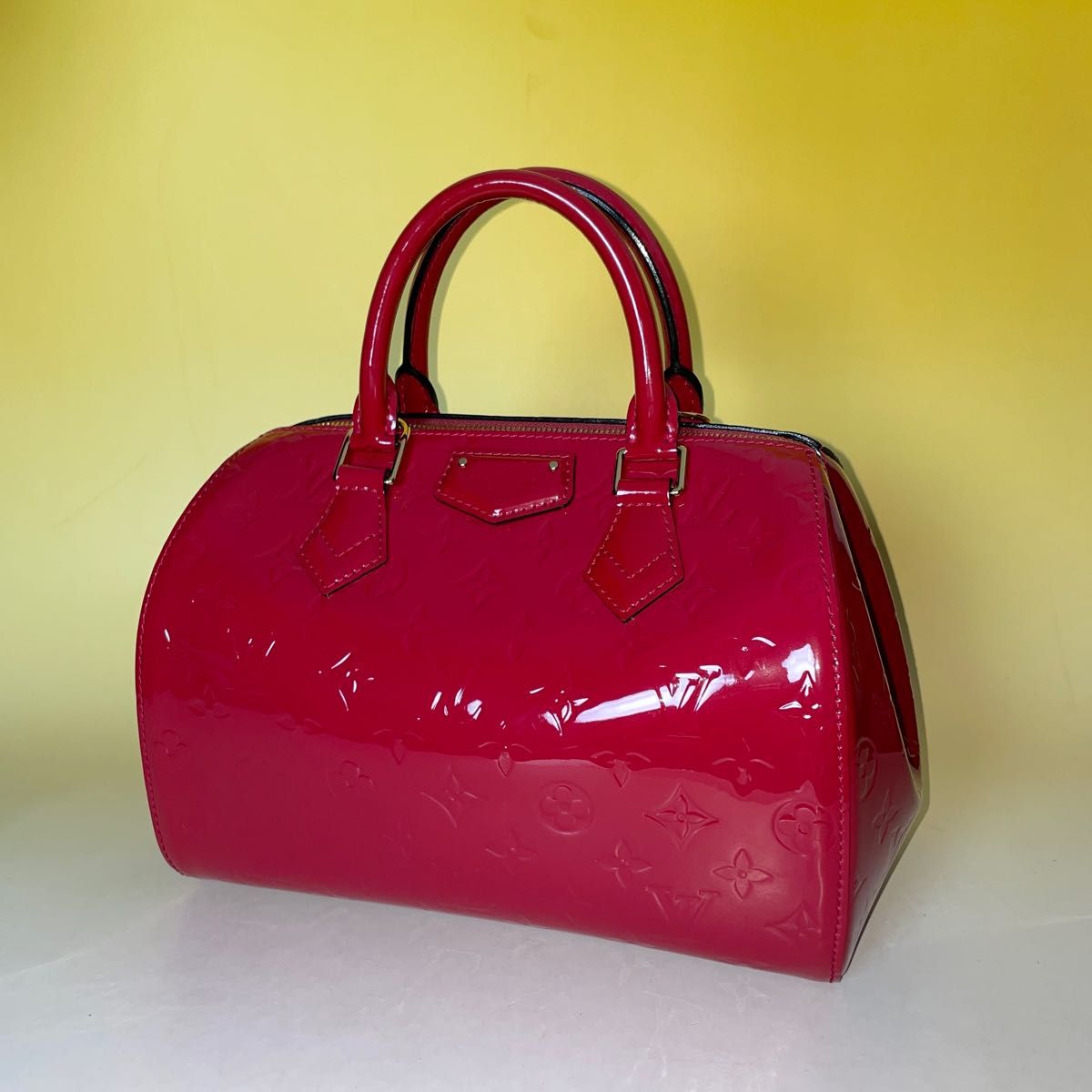 Louis Vuitton 美品 モンタナ ヴェルニ ハンドバッグ ルイヴィトン