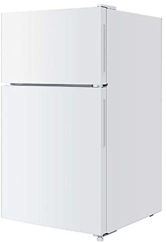 maxzen 小型 冷蔵庫 ホワイト 87L JR087ML01WH 一人暮らし 2ドア マクスゼン コンパクト