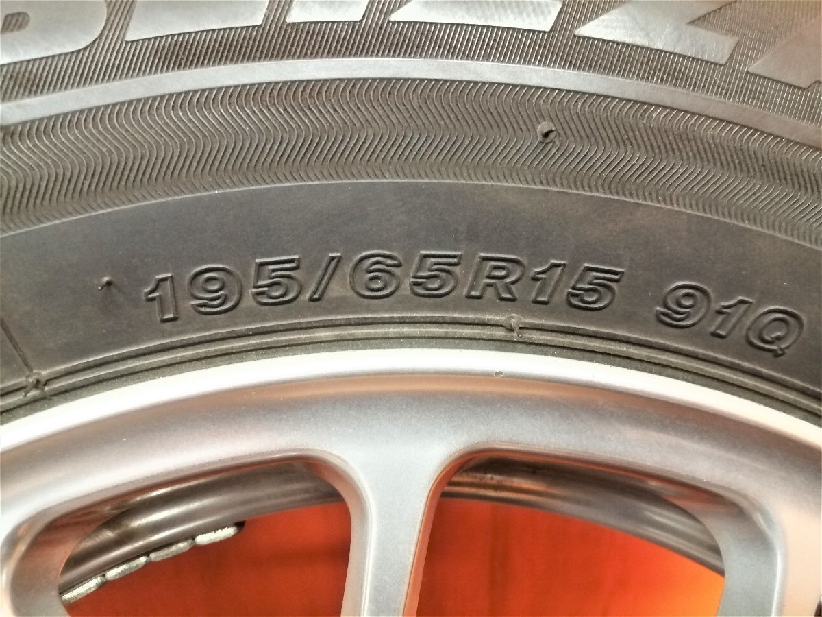 送料無料』A651 BBS RE5000 鍛造 BS VRX3 2021 195/65R15 4本セット 15