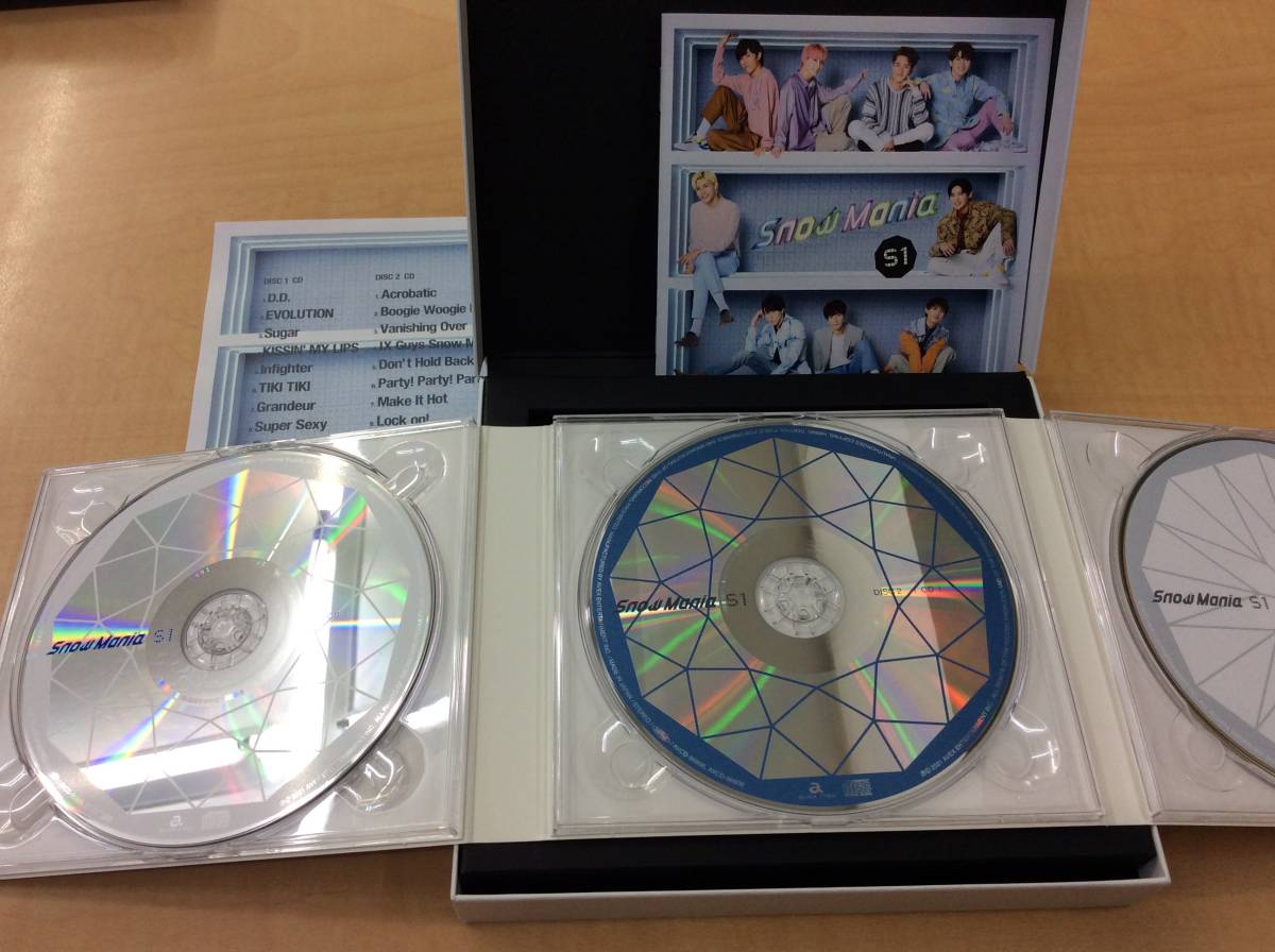 5468 Snow Man Snow Mania S1 初回盤A CD2枚Blu-ray スノーマン 