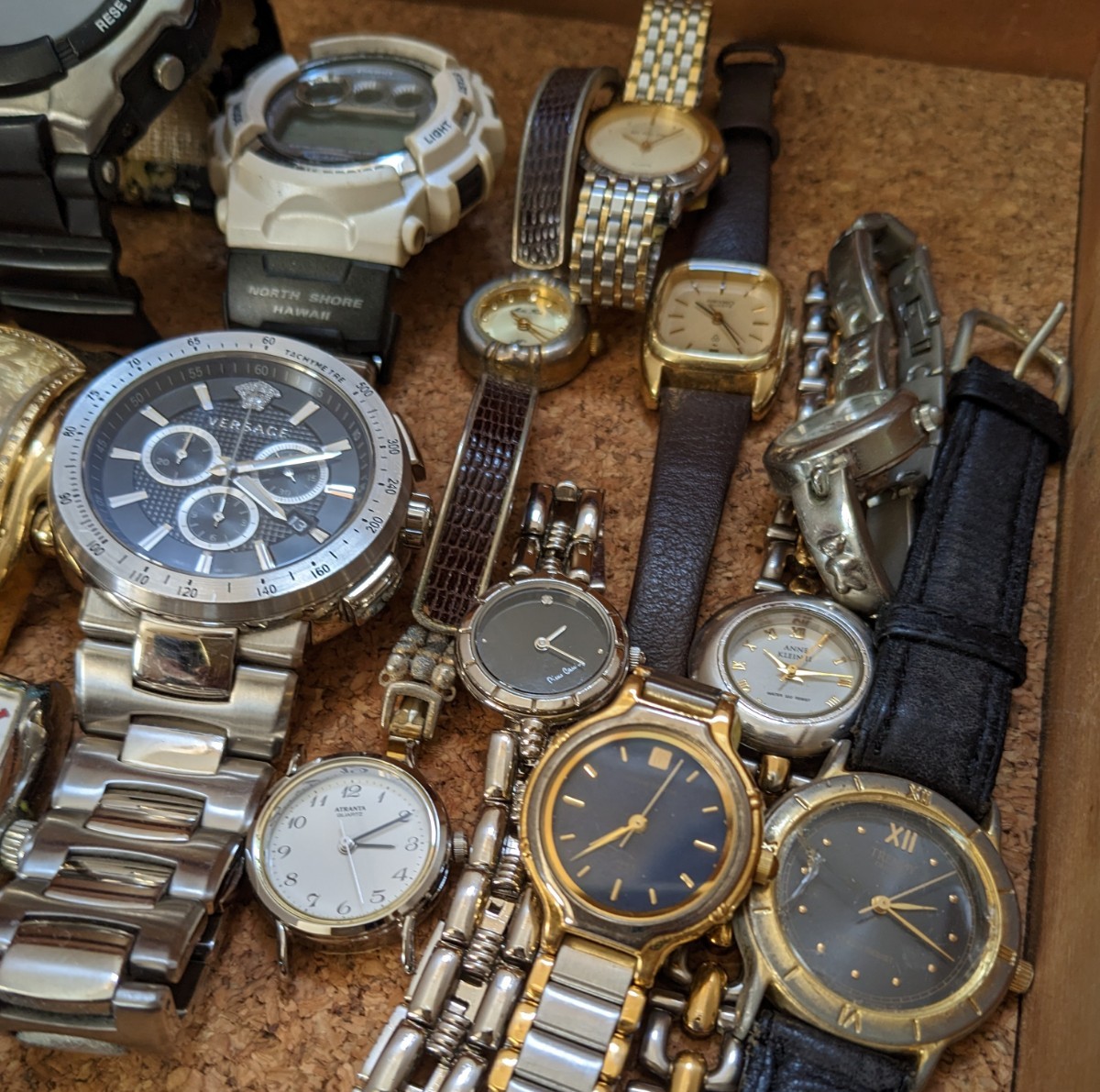 SEIKO CASIO SWATCH等QUARTZ メンズ&レディース 腕時計まとめて