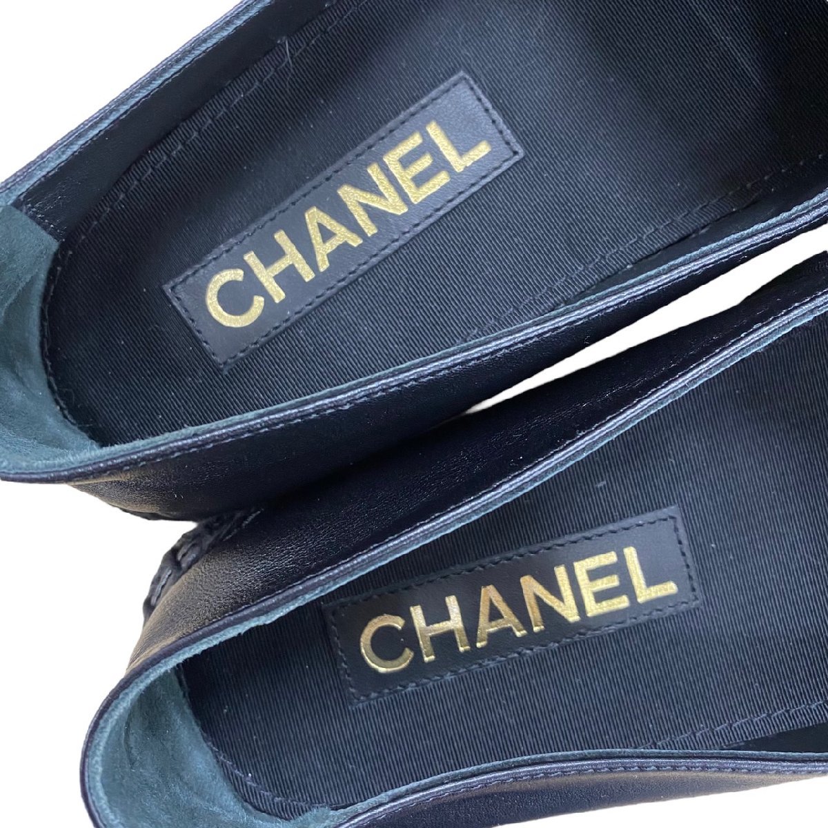 大特価得価 CHANEL エスパ 38 レザーの通販 by cocoxxx|シャネルなら
