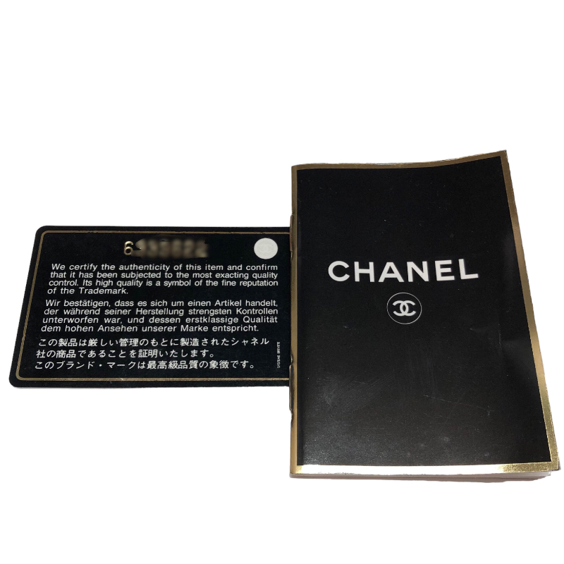 シャネル CHANEL 復刻トート キャビアスキン A01408 ブラック トートバッグ レディース 中古_画像7