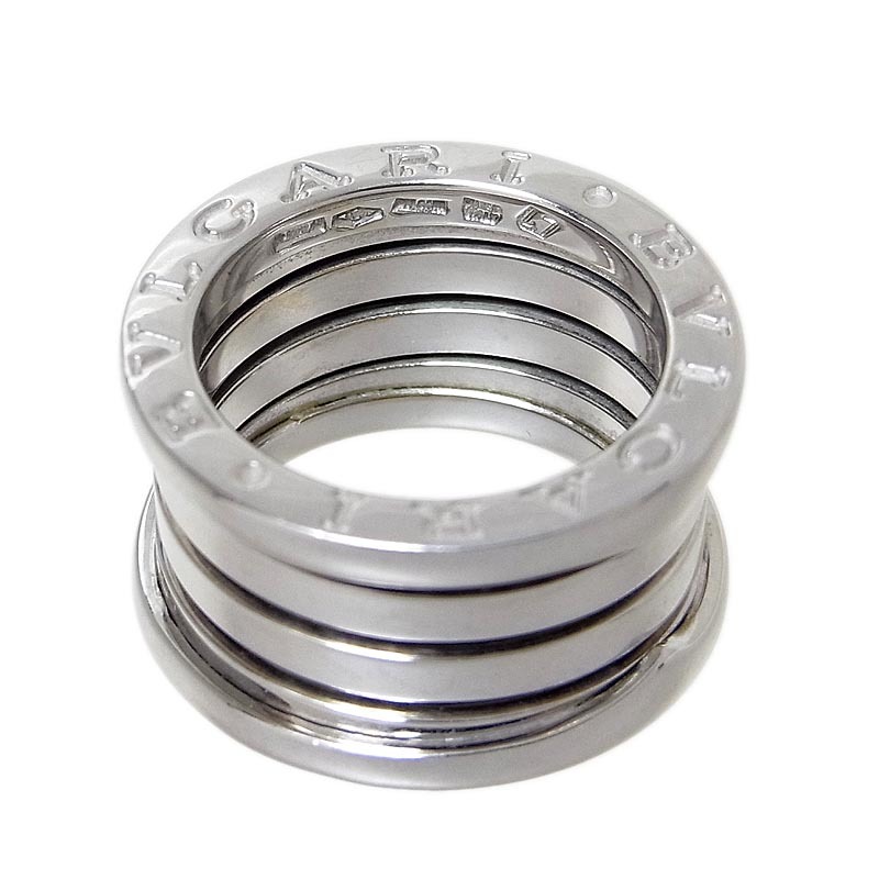 ブルガリ BVLGARI ビーゼロワン リング 4バンド #47(約6.5号) K18WG