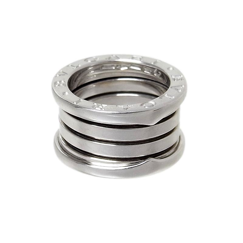 ブルガリ BVLGARI ビーゼロワン リング 4バンド #47(約6.5号) K18WG