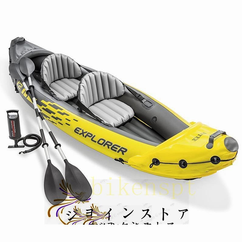  super popular * high quality single double rubber boat kayak inflatable boat thick strong fishing boat 