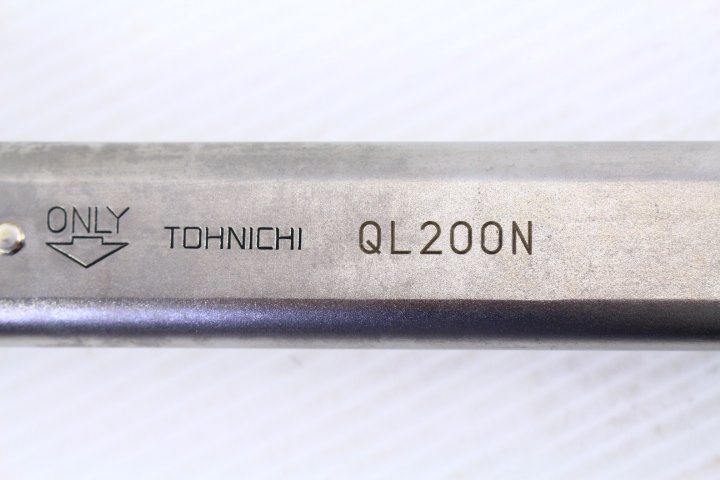 ●TOHNICHI 東日製作所 QL200N トルクレンチ 12.7mm ボルト締付 工具 ハンドツール【10842566】_画像7