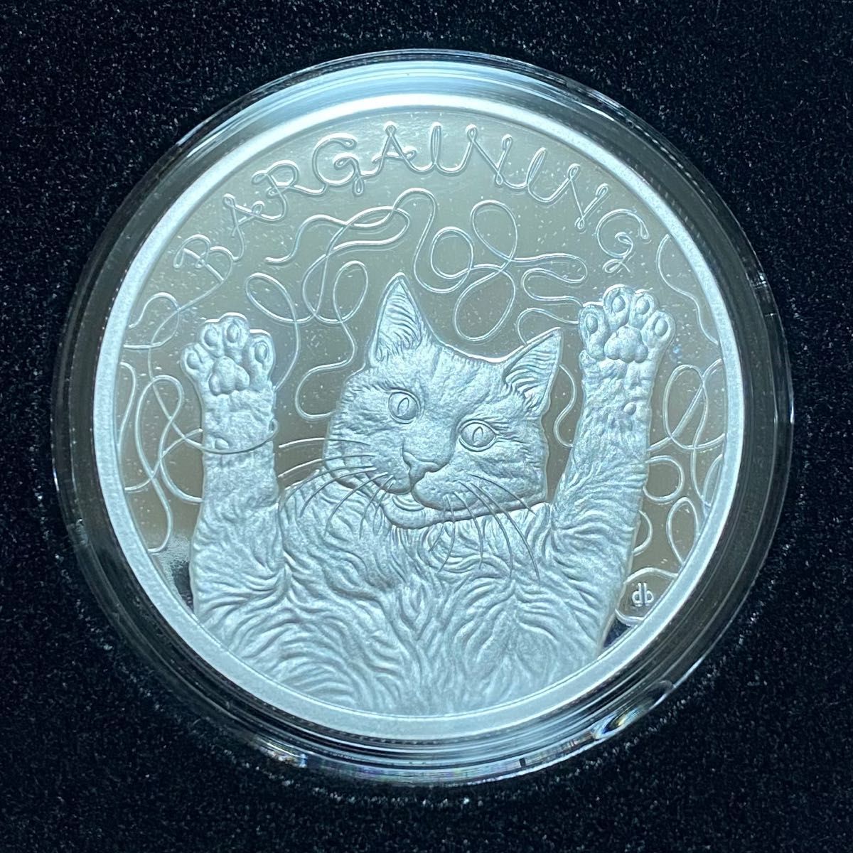 2023☆キャットコイン CATASTROPHE BARGAINING 1 oz 銀貨 純銀 猫