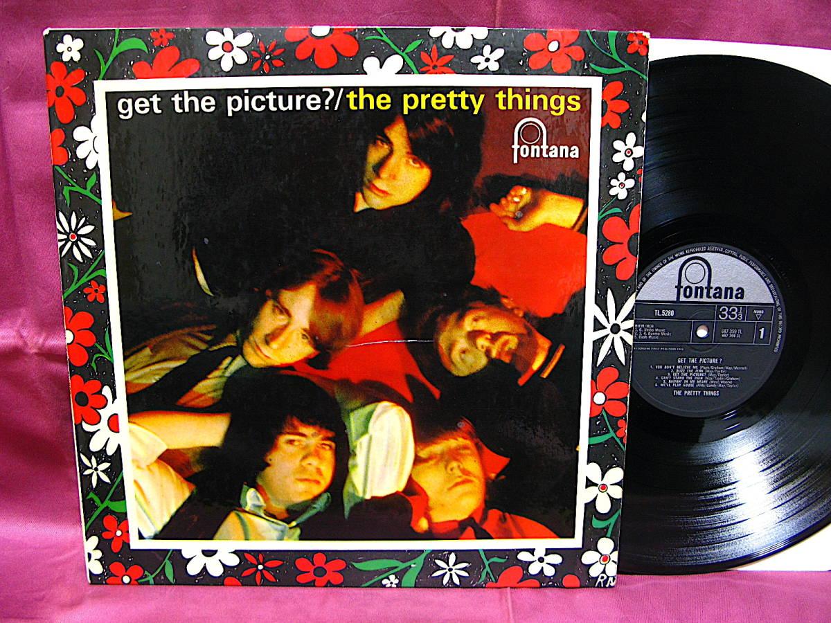 ★PRETTY THINGS★【GET THE PICTURE】UK ORIG MONO MAT1/1 1stプレス 極レア_画像1