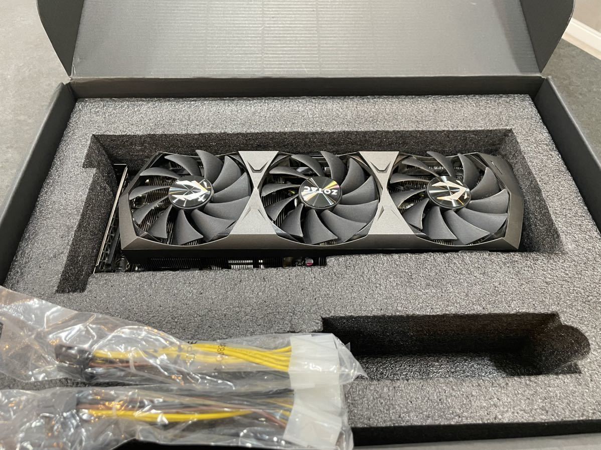 在庫処分セール!ZOTAC RTX 3080 TRINITY グラボ 29947-