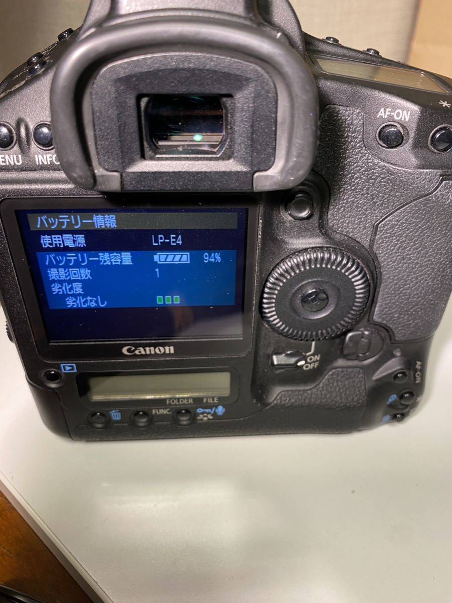 ☆極上品☆Canon キヤノン EOS 1Ds Mark III マーク 3 ボディ ☆極上品☆Canon キヤノン EOS 1Ds Mark III マーク 3 ボディ