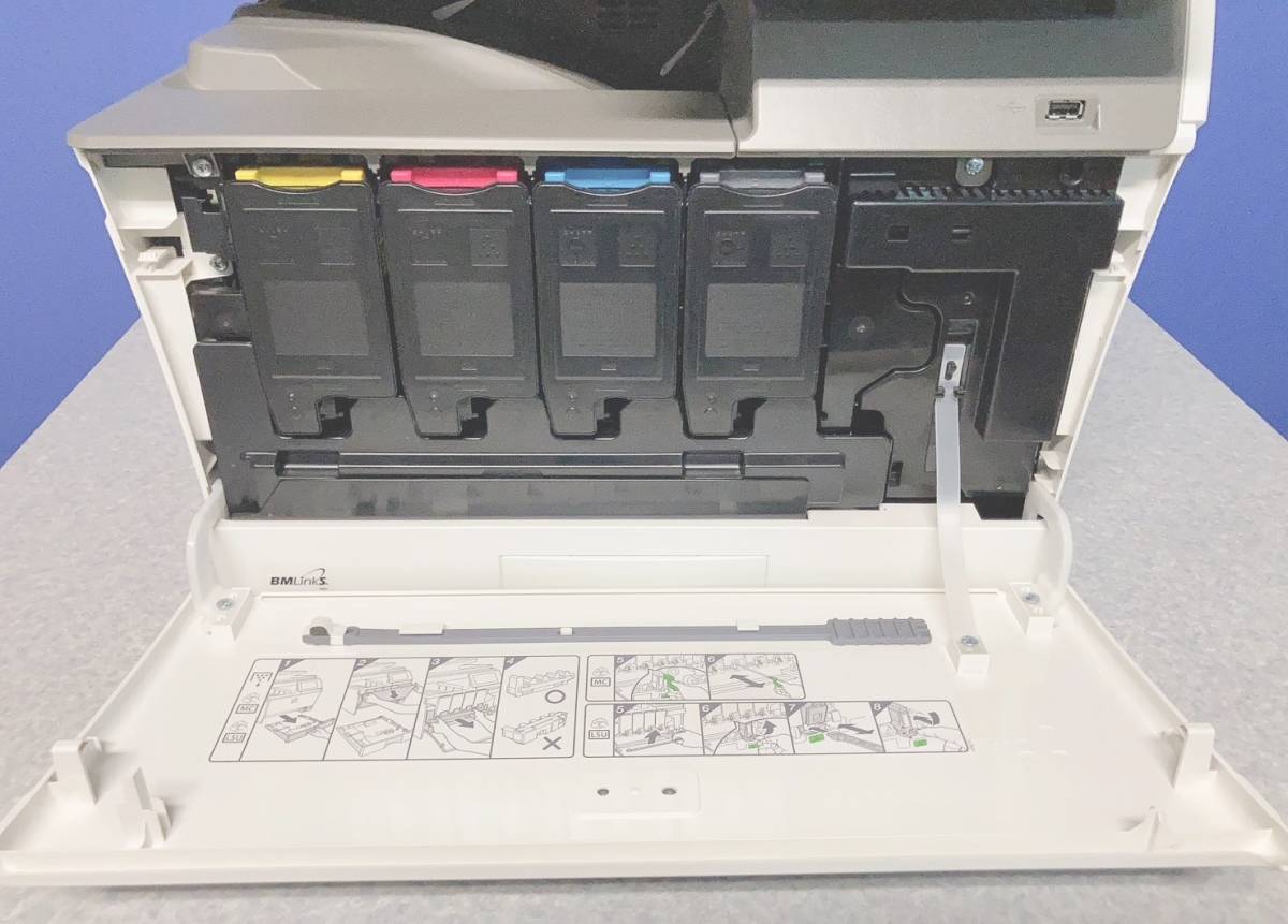 印字少23550枚!!】最新モデル/美品 SHARP MX-C306W 卓上A4カラー複合機