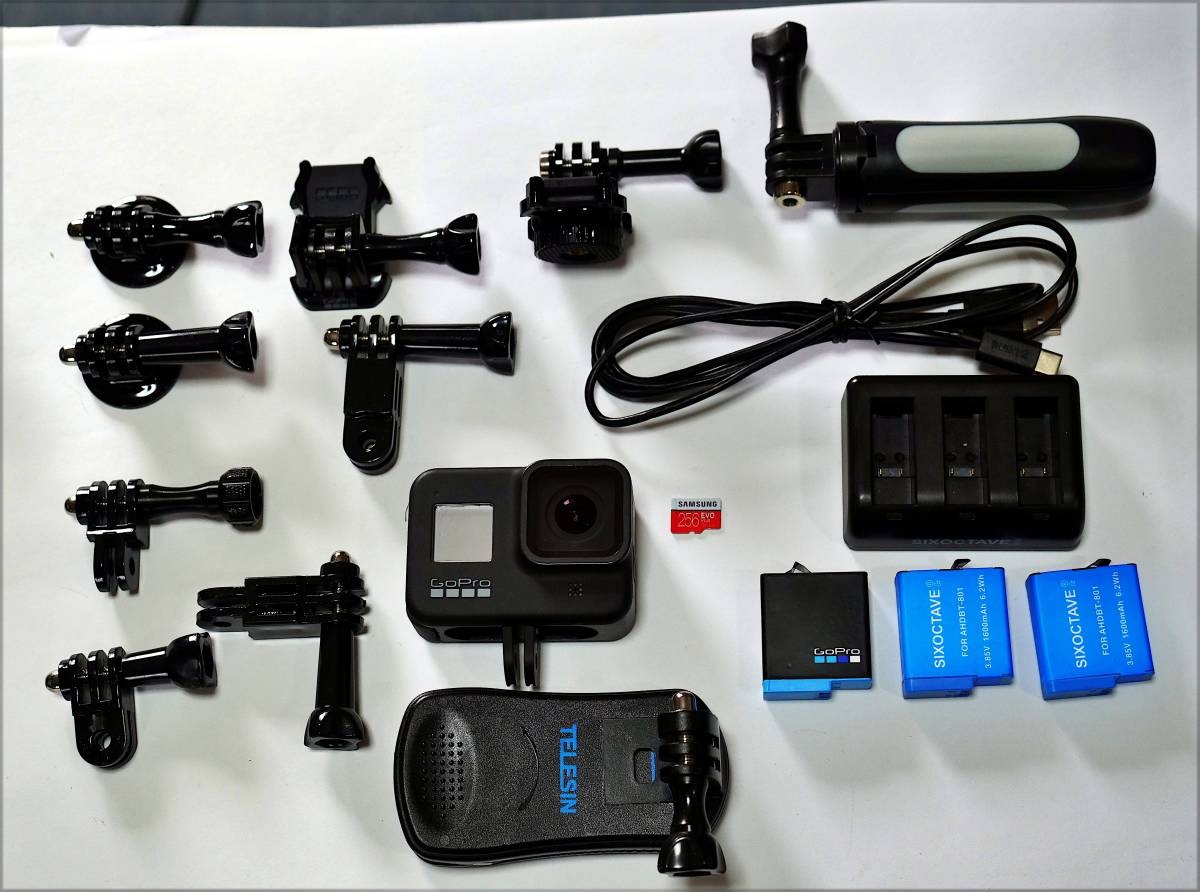 GoPro HERO8 Black 他付属品多数-