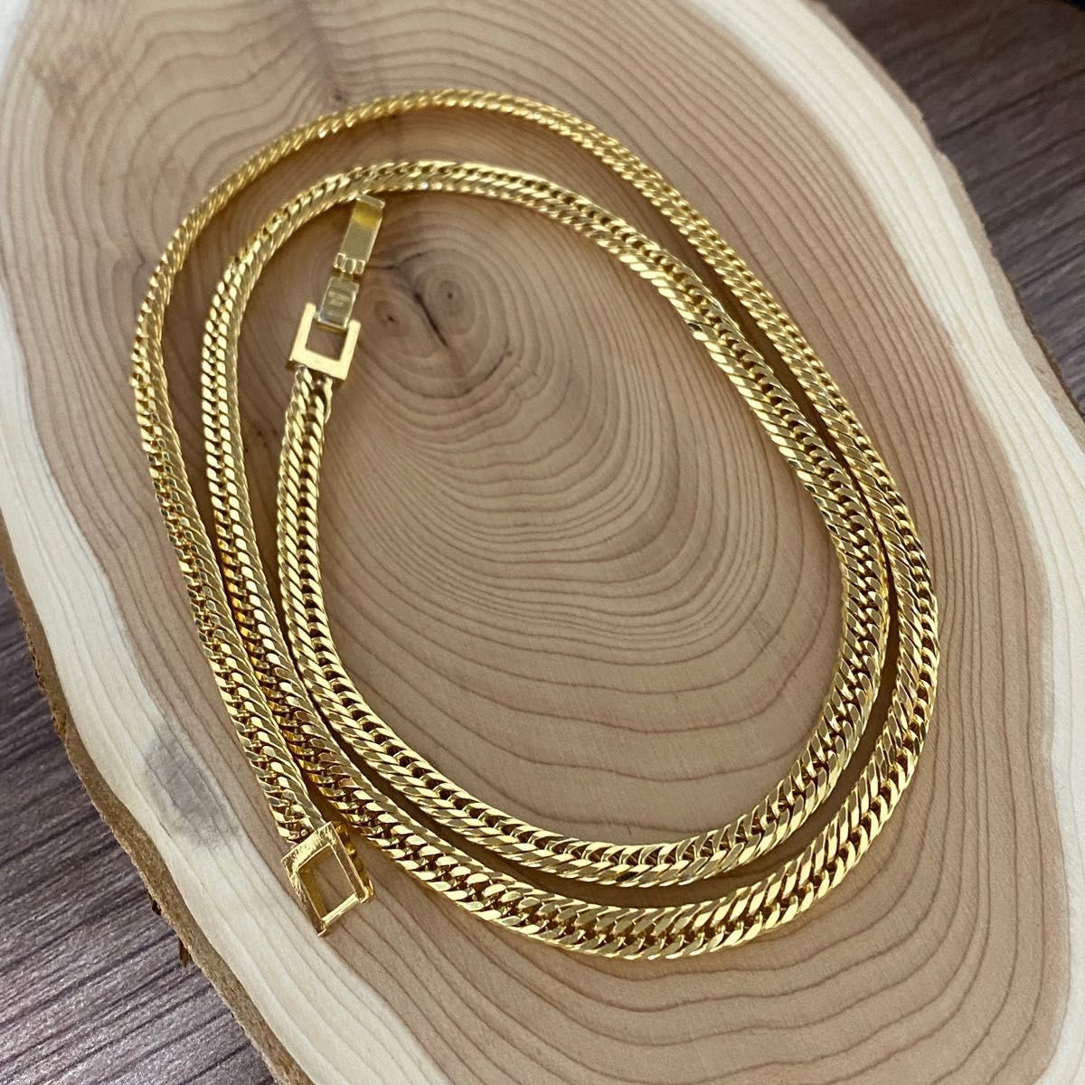 喜平ネックレス 特注 トリプル12面 60cm シルバー925 刻印 18金 喜平ネックレス 特注 トリプル12面 60cm シルバー925 刻印 18金