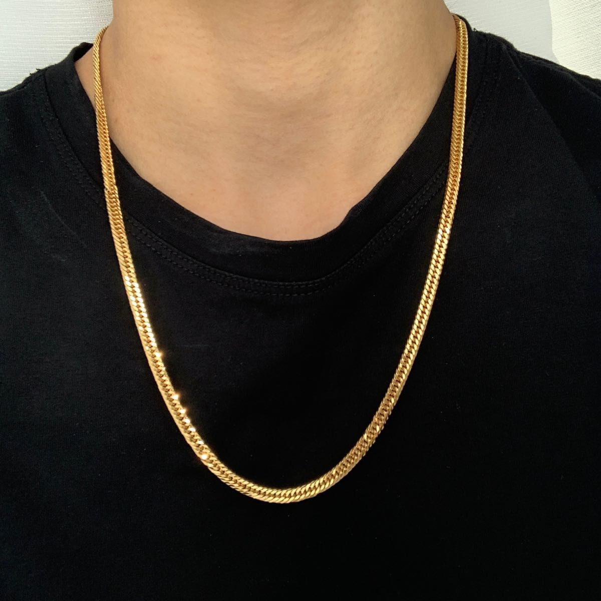 喜平ネックレス 特注 トリプル12面 60cm シルバー925 刻印 18金 喜平ネックレス 特注 トリプル12面 60cm シルバー925 刻印 18金