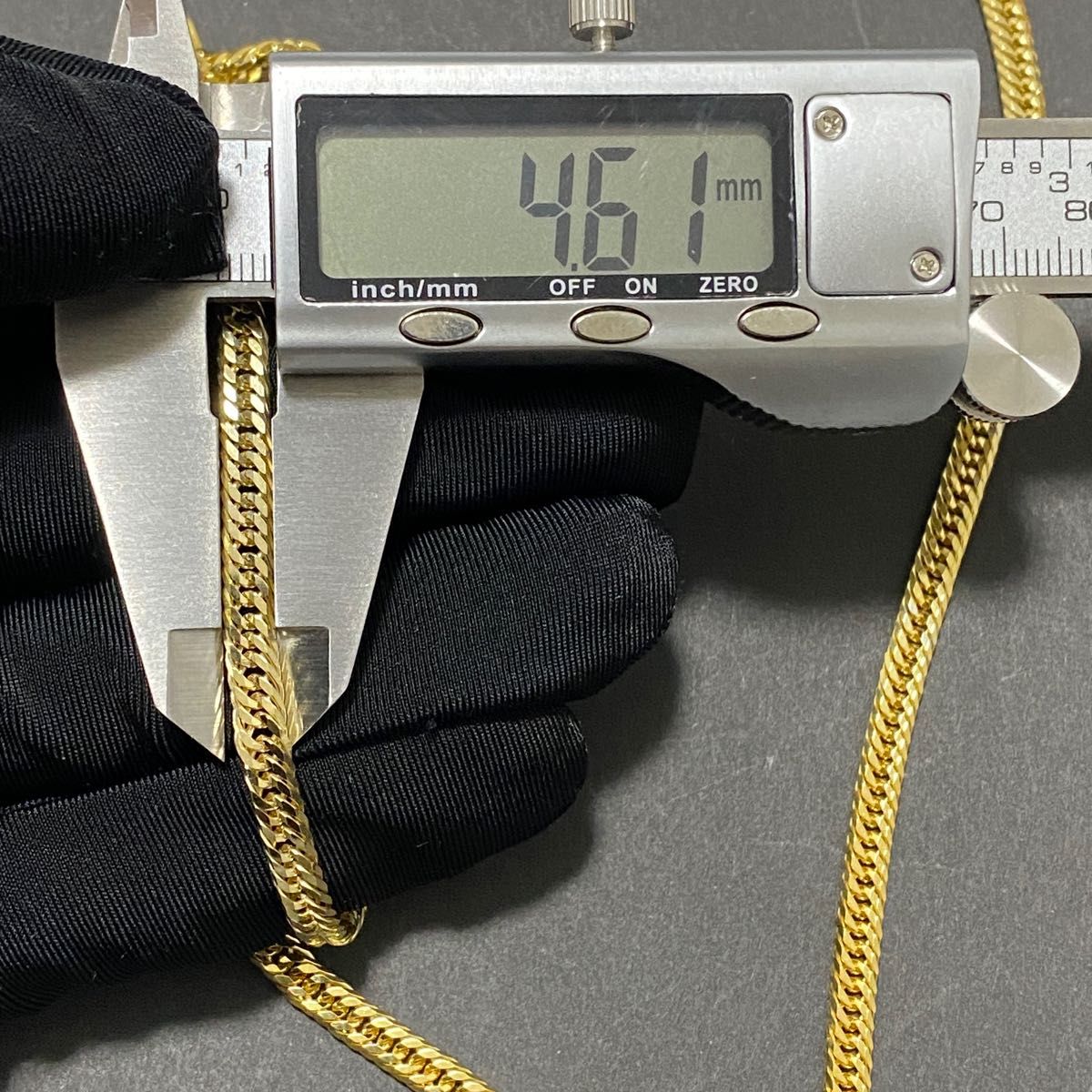 喜平ネックレス 特注 トリプル12面 60cm シルバー925 刻印 18金 喜平ネックレス 特注 トリプル12面 60cm シルバー925 刻印 18金