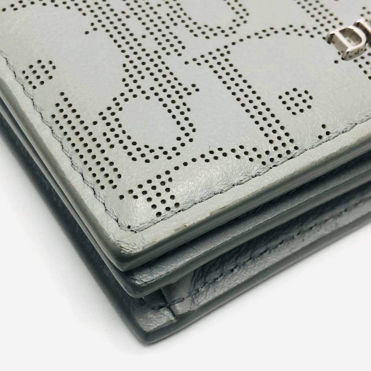Dior ディオール カードケース 名刺入れ ビジネス カードホルダー レザー メンズ レディース 男女兼用_画像5