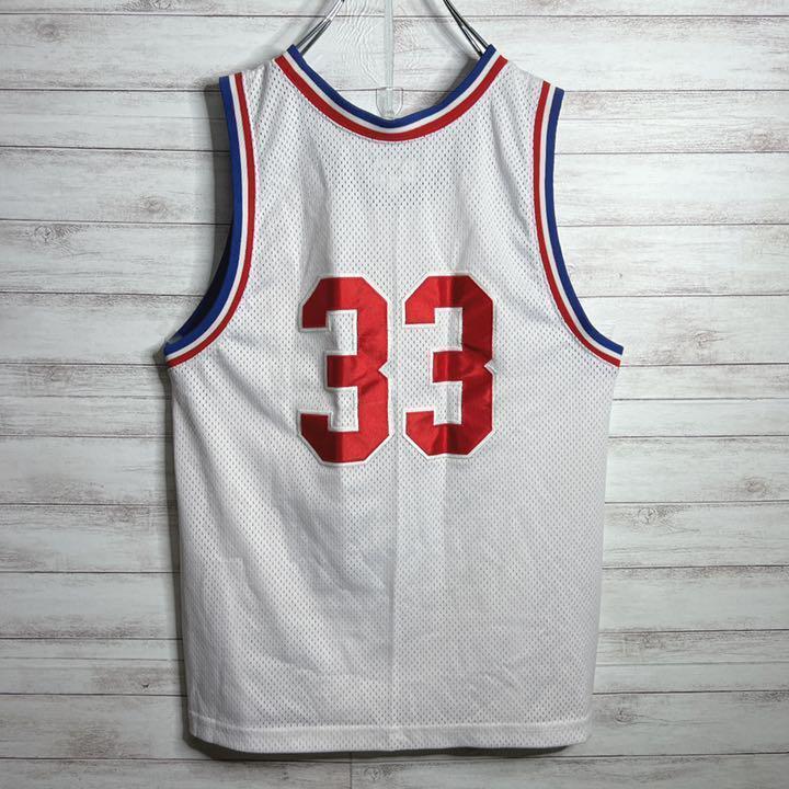 【入手困難!!】シュプリーム ゲームシャツ 15SS All Star Basketball Jersey 刺繍 メッシュ パーカー オールスター バスケット