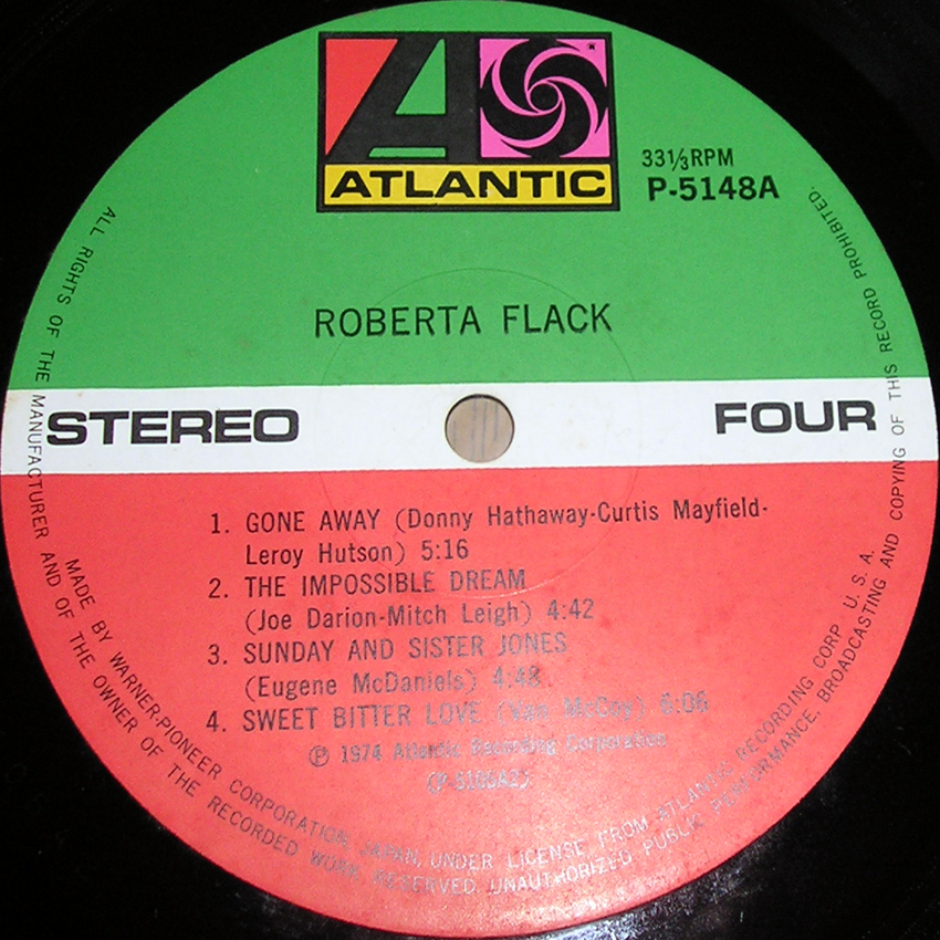 【LP】ロバータ・フラック／ROBERTA FLACK（２枚組）_画像8