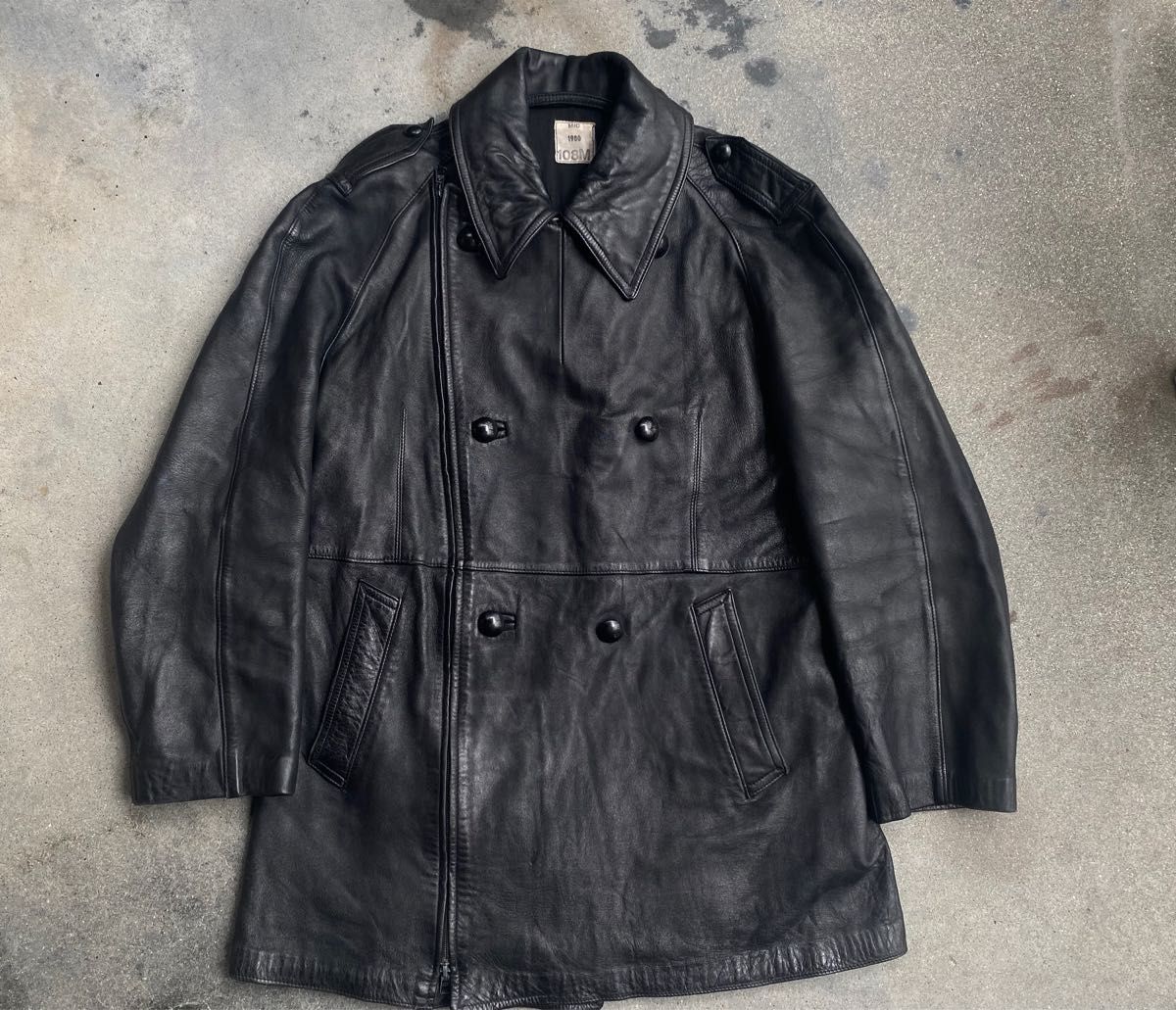フランス軍 モーターサイクル レザージャケット vintage 80s 70s | www