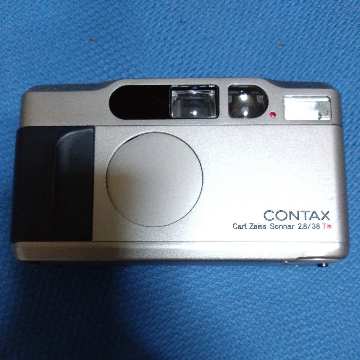 CONTAX コンタックス T2 フィルム カメラ シルバー データバック