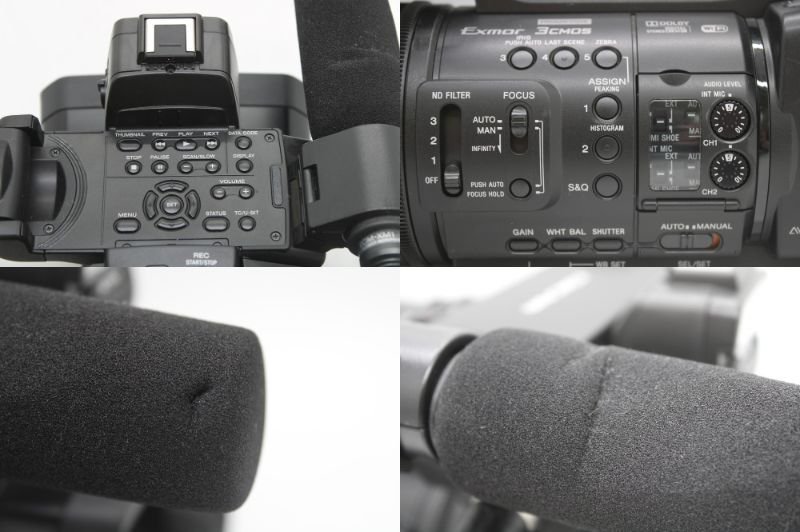 現状品 ソニー ビデオカメラ HXR-NX5R NXCAM 放送用 業務用 プロ SONY 80Z13449の画像8